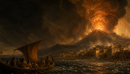 L'éruption de Santorin