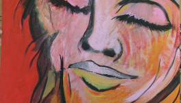 Peintures au fil du temps - La couronne enflammée - 1993