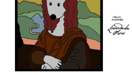les tableaux des rats : La Joconde