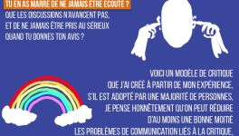 Le modèle S.P.A.S.S pour des discussions plus saines