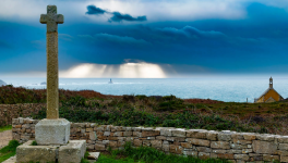 La pointe du Van en étant de grâce.