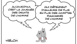 La journée des droits de l'homme vue par les rats