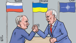 Avenir de l'Ukraine : Poutine contre Biden