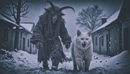 Krampus et le Jólakötturinn