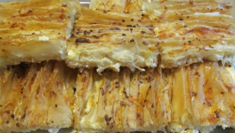 Tarte ébouriffée aux 3 fromages, à la pâte filo