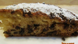 Gâteau moelleux aux pépites de chocolat