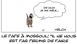 le pape à Mossoul