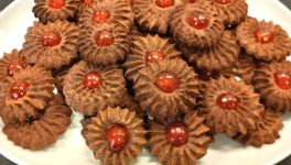 Biscuits pochés au cacao avec des jaunes d'oeufs - Recette en vidéo