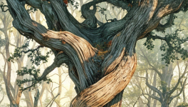 Le géant et l'arbuste