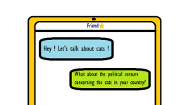 Why do I keep making the same mistake with my non-European friends over and over again ? (An illustrated tale).