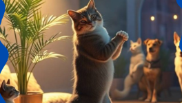 Fripouille à La grande soirée des célibchats et chien ( partie 2) 🐶 😻.