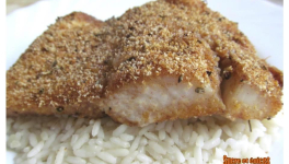 Filets de perche au four au parmesan et paprika