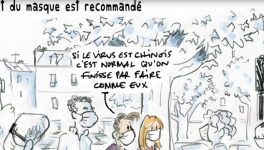 le virus avance masqué , moi aussi !
