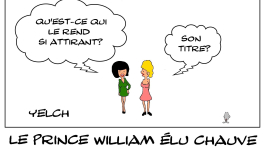 Le chauve va sourire et crâner