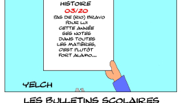 les bulletins scolaires de John Wayne : histoire