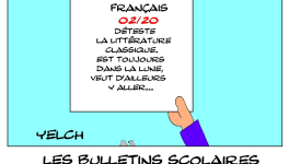 les bulletins scolaires de Jules Verne : français