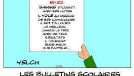 les bulletins de Jack Nicholson : anglais