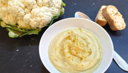 Velouté de chou-fleur coco-curry