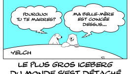 Iceberg en vadrouille