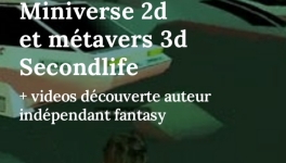 Métavers facile en video : Rencontre entre Miniverse 2d et métavers 3d Secondlife