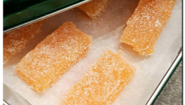 Pâte de fruits aux coings et aux pommes