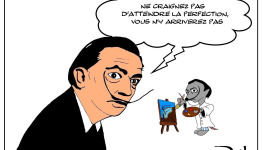 Dali et le rat Dali 