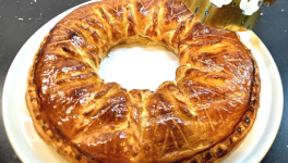 Galette-Couronne des Rois à la frangipane - Recette en vidéo