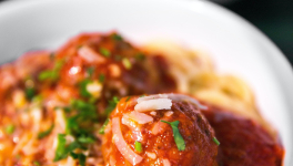 Boulettes italiennes en sauce tomates