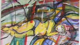 Peintures au fil du temps - Maternité - 2017