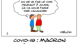 Macron enfin positif