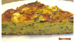 Invisible de courgettes aux épices