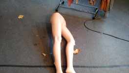 Jambes effeuillées