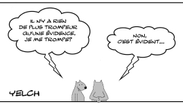 Tromperie évidente