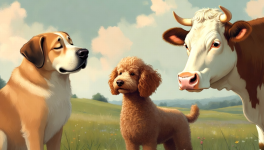 L’histoire du chien aveugle qui ne pouvait pas voir son maître.