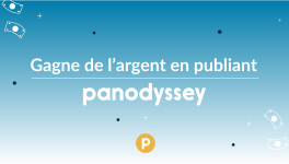 "Moi Bernard D. créateur chez PANODYSSEY, perçois chaque mois mes droits d'auteur...*"