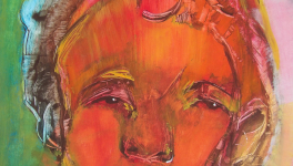 L'ange roux - peinture au fil du temps - 2008