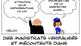 Magistrats verbalisés