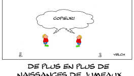 De plus en plus de naissances de jumeaux