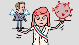 Macron contre le Covid