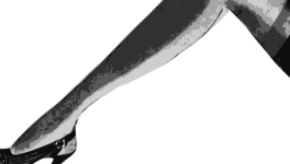 A une jeune fille assise