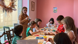 ART-Café: Atelier de peinture pour les enfants et leurs parents au restaurant Namoovert le 08 juin à Vitré