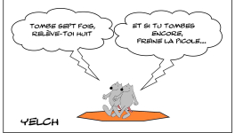 Tomber et se relever avec modération