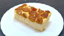 Cheesecake sans pâte aux mirabelles (sans gluten) - Recette en vidéo 