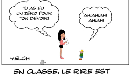 Le rire en classe