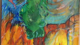 Autour des arbres peints par des artistes - d'après Van Gogh