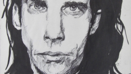 DESSIN - NICK CAVE 1 - 1994