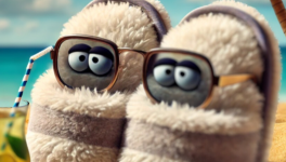 Les pantoufles du 1er avril.