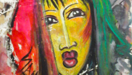 LA FILLE DERRIERE LE RIDEAU ROUGE