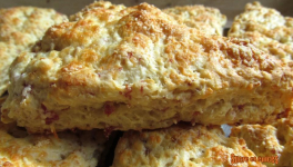 Scones au jambon du pays et fromage