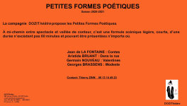PETITES FORMES POETIQUES